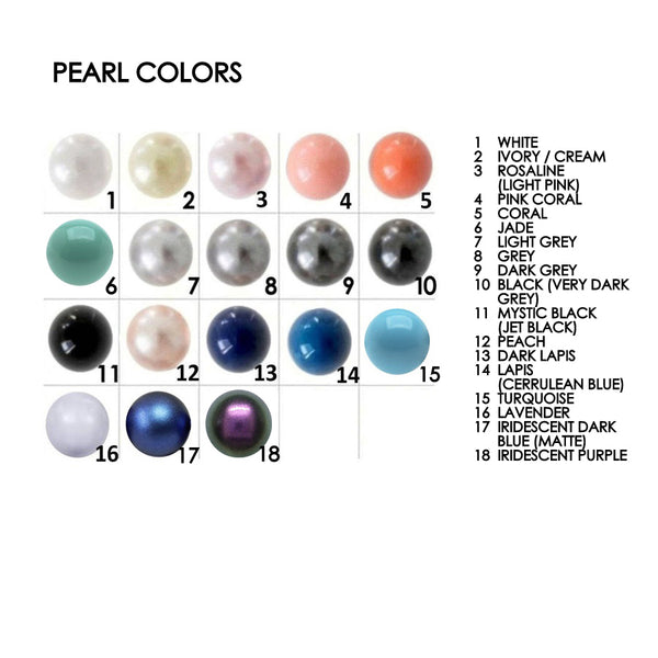 10mm pearl color chart