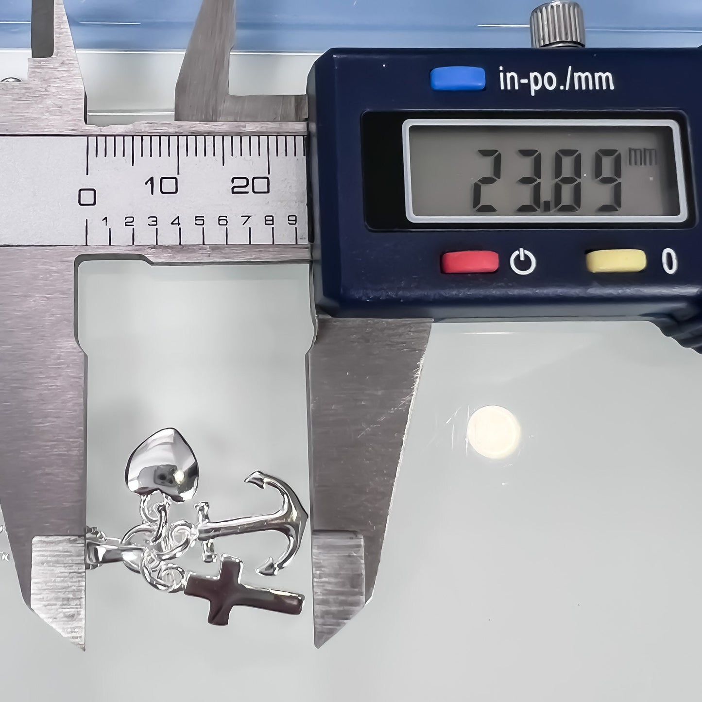 Sterling Silver Faith Hope and Charity Earrings Christian Religious Jewelry Gift for Mom Wife Grandmother Aunt Best Friend Gift Earrings