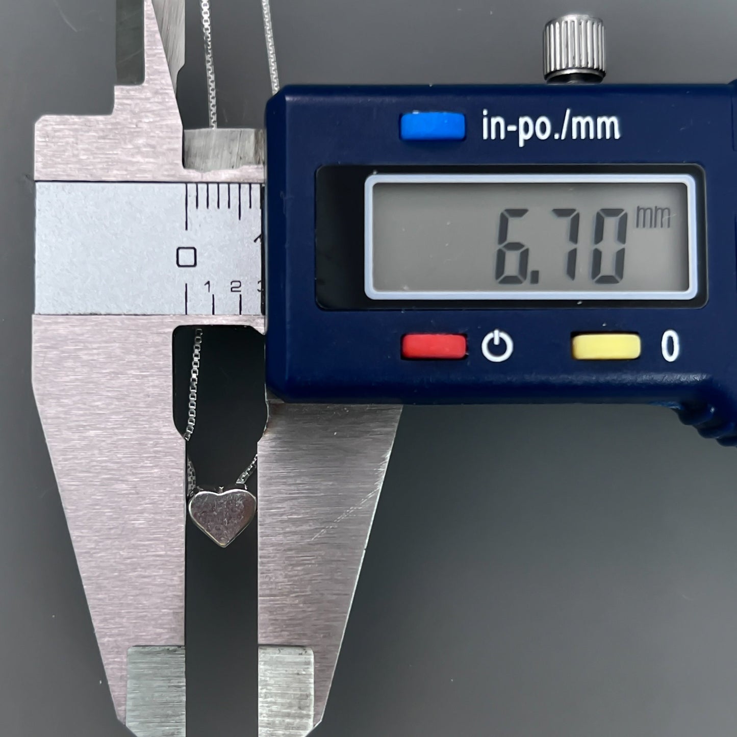 Tiny and Dainty Floating Heart Necklace, Sterling Silver Heart Choker Necklace, Daughter Birthday Gift, Gift for Her, Girlfriend Gift