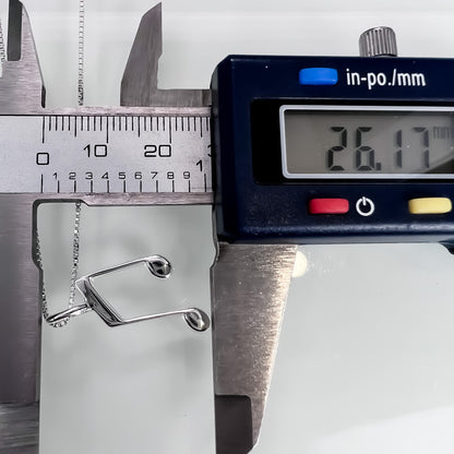 Music Note Necklace, Sterling Silver Music Note and Tiny Puffed Heart Charm Necklace, Music Lover Birthday Gift, Daughter Recital Gift