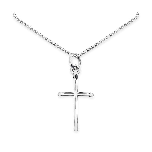 Delicate and Dainty Tiny Sterling Silver Cross Necklace for Women, Gift Necklace for Teens, Godmother Gift, Goddaughter Gift Necklace