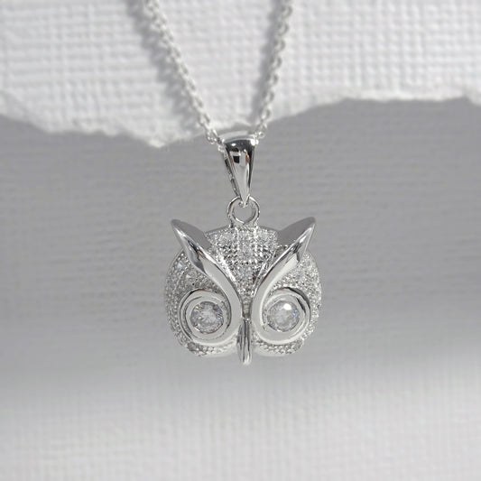 owl necklace