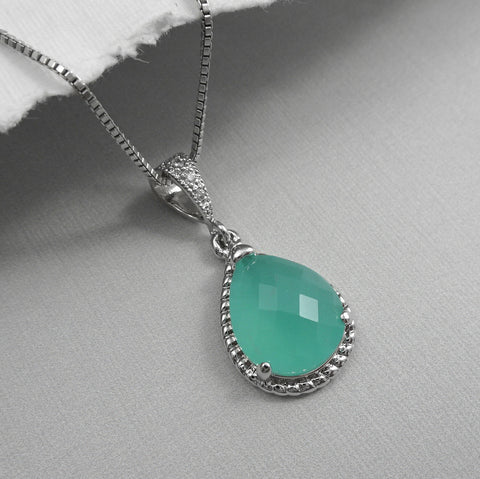 Mint Green Necklace