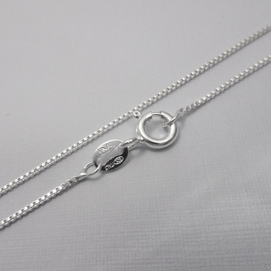 Sterling Silver Box Necklace Chain