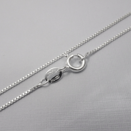 Sterling Silver Box Necklace Chain