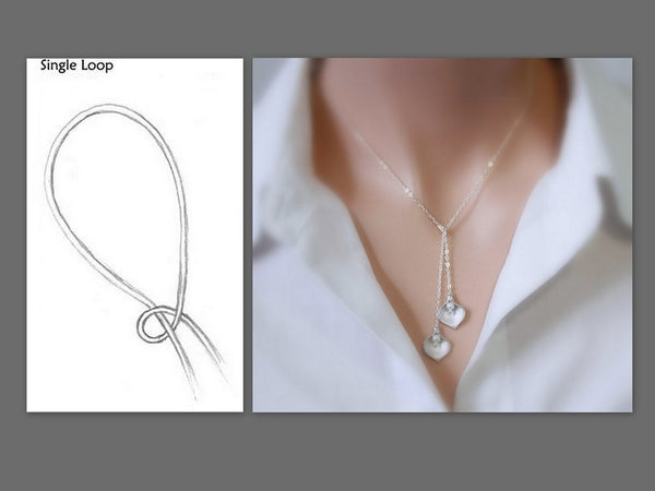 lariat necklace size reference