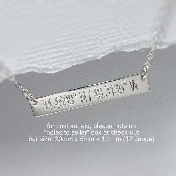 Engraved / Hand-stamped Jewelry