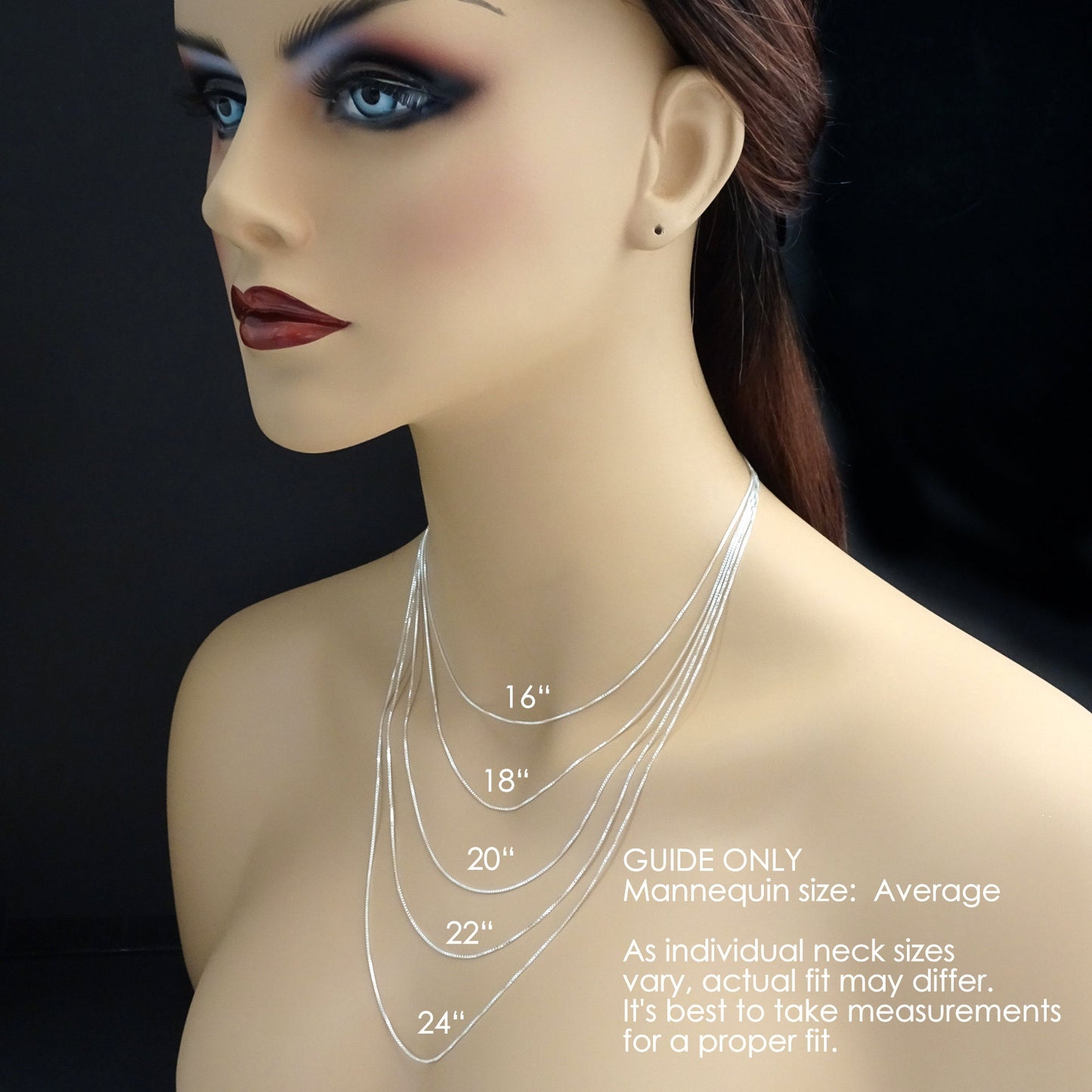 Mystic Black Wedding Necklace and Earrings Set