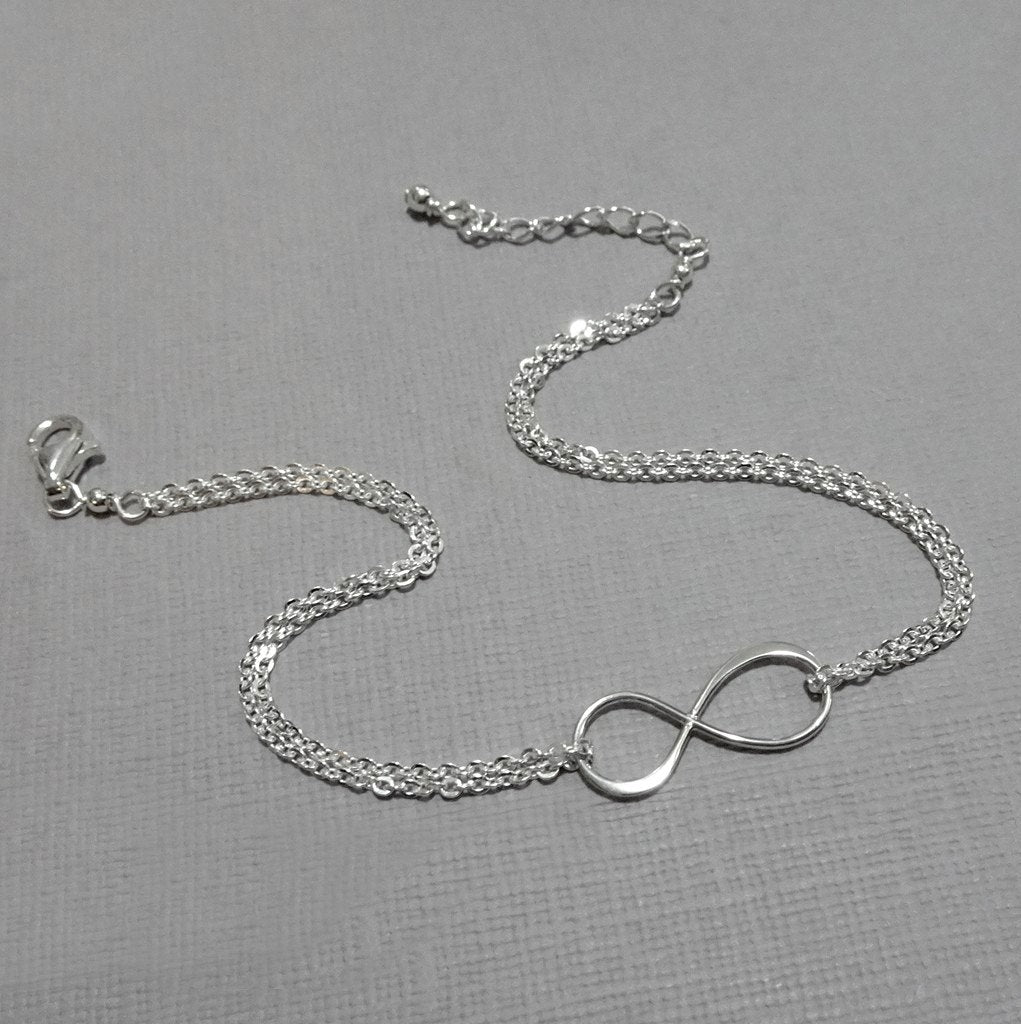 infinity chain bracelet