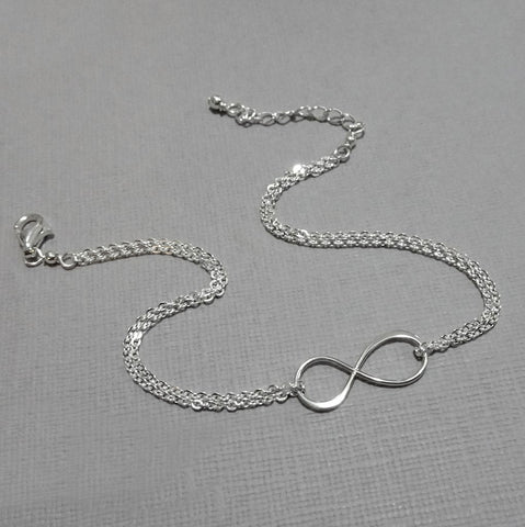 infinity chain bracelet