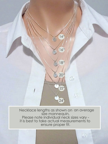 necklace sizing guide